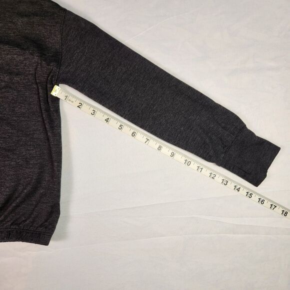 GapFit Kids Fit Tech Hoodie Size Medium (8-9) Gray Heather - Picture 5 of 8